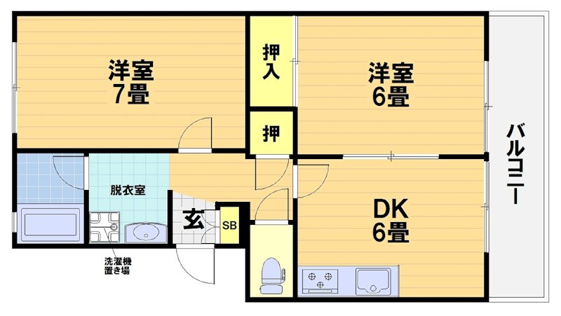 ピアレス千本 間取り