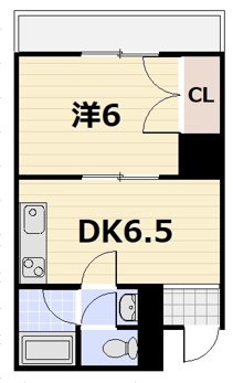 ハイツミヤケ 間取り