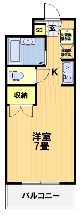 グロリアハイツ 間取り