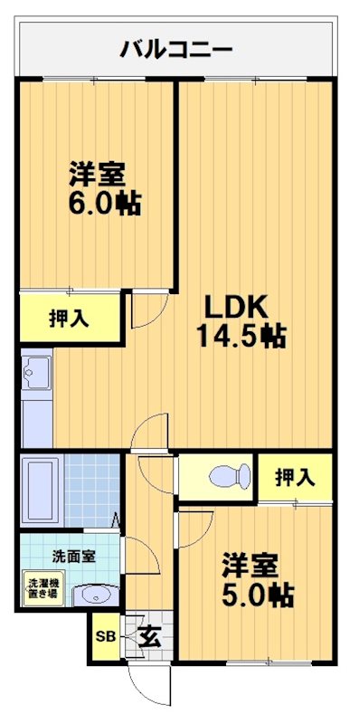 モアライフ酒井松 間取り
