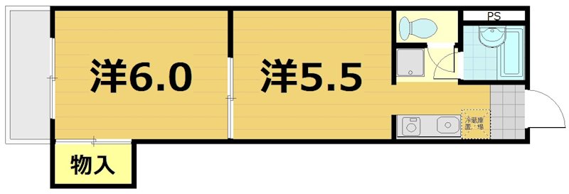 アーバンヒル桃山 間取り
