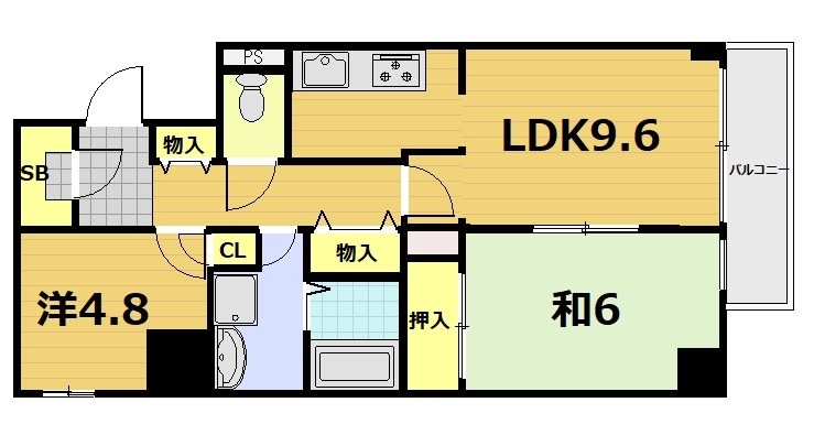 パインフィールド吉祥院 間取り