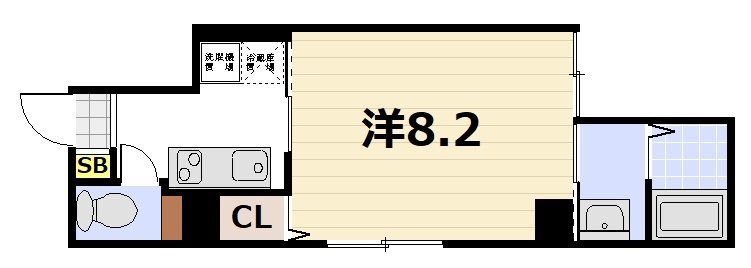 attrice東堀川 間取り