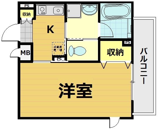 Espoir東寺 間取り