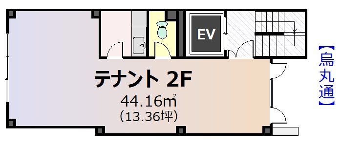 烏丸河井ビル 間取り