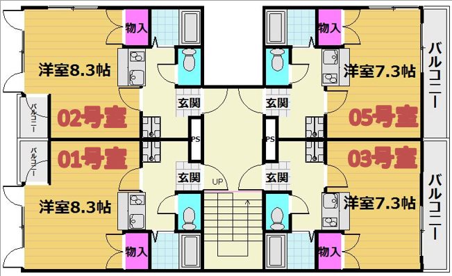 アネシス東洞院 間取り