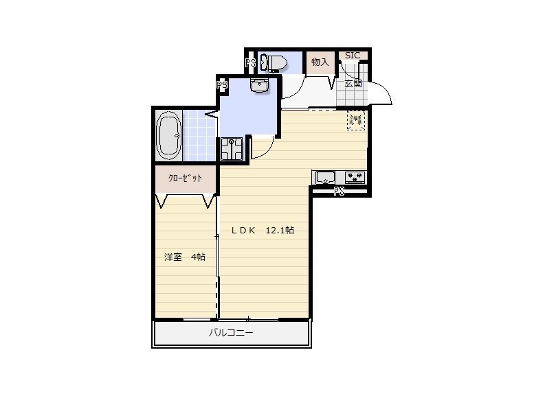 リンクレール宮の森 間取り