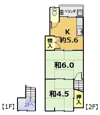 小倉町南堀池戸建 間取り