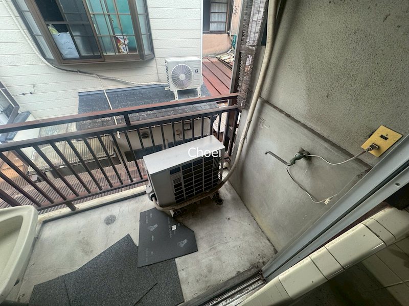 小倉町南堀池戸建 ベランダ