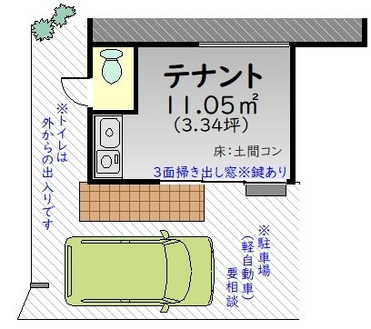 永観堂前テナント 間取り