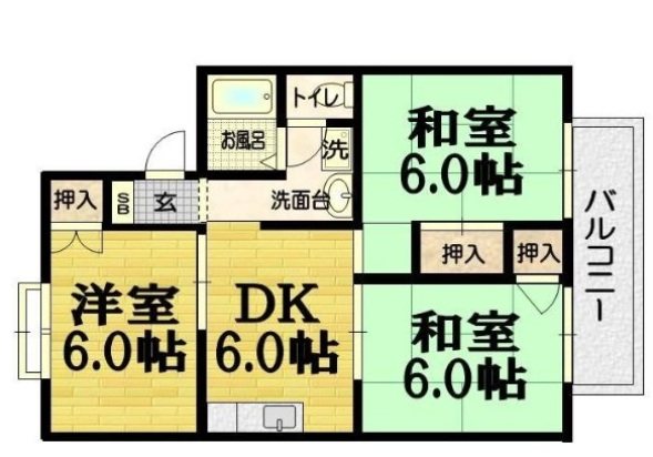 オレンジハイツ 間取り