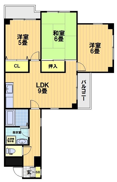 アセット西院 間取り
