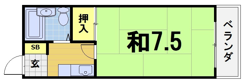 長岡ロイヤルパレス 間取り