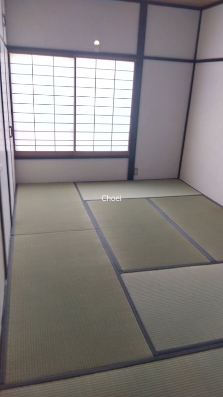 深草大亀谷大山町貸家 ベッドルーム