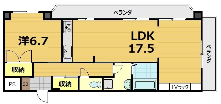 第7長栄マンション 間取り