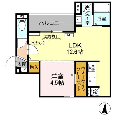 ＧＲＡＭＭ丹波口 間取り