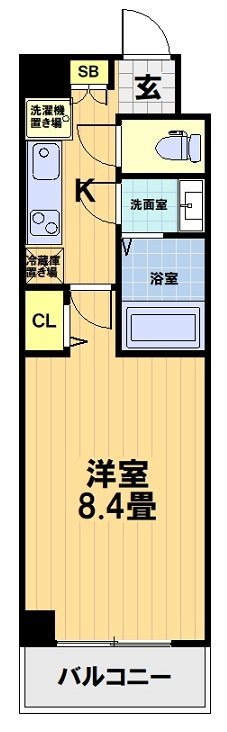 ウインドベル二条駅 間取り