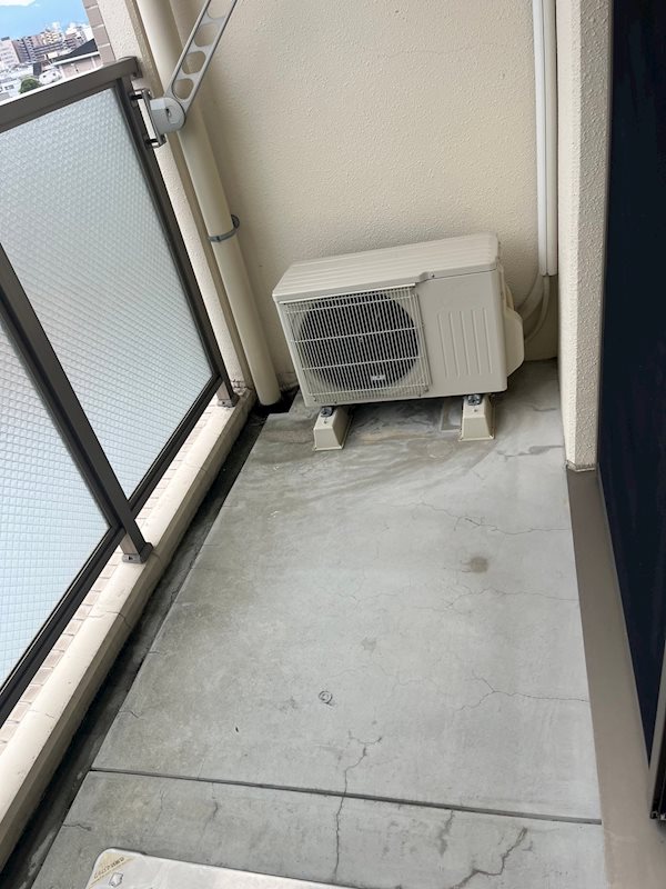 ウインドベル二条駅 ベランダ