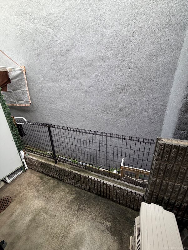 アスターナ京の袋小路長屋 ベランダ