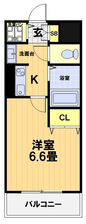 アクアプレイス京都御所ノ内 間取り