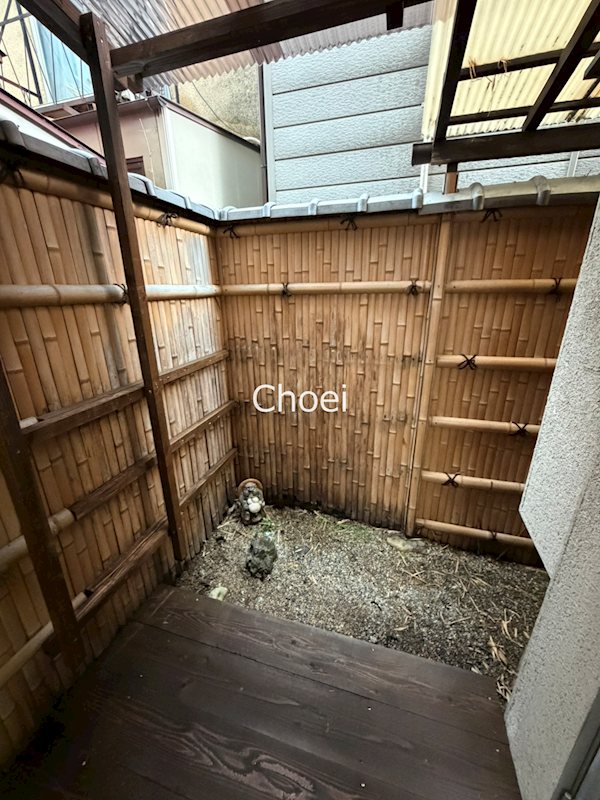 向島津田町貸家 庭