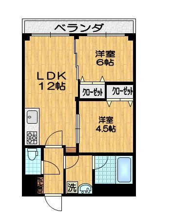 第2長栄マンション 間取り