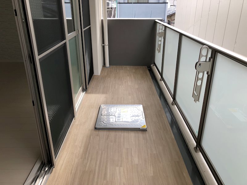アムール京都仁王門 ベランダ