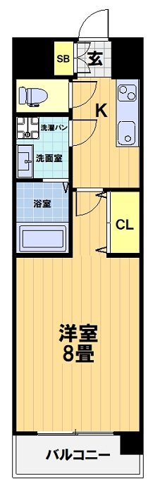 エステムコート京都西大路 間取り