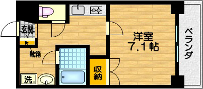 BelleVille千本今出川 間取り