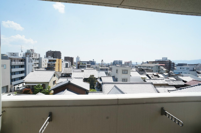 BelleVille千本今出川 ベランダ