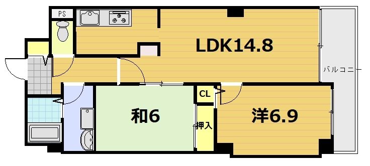 パインフィールド吉祥院 間取り