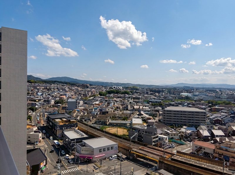 クラッシィハウス京都六地蔵ブライトタワー 眺望