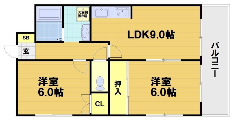 グラン・フォルム西院 間取り