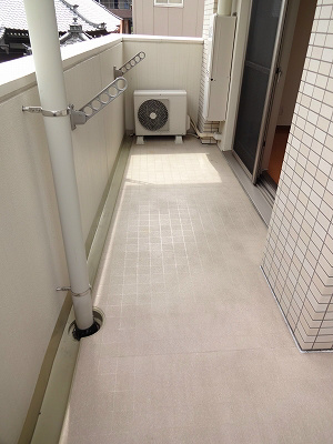 BelleVille千本今出川 ベランダ