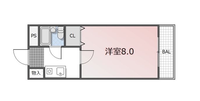 エクセレント丸太町 間取り