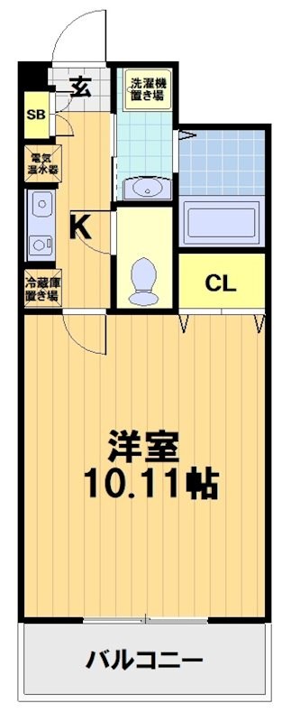 エリーフラッツ上桂 間取り