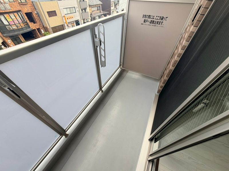 エストゥルース京都 ベランダ