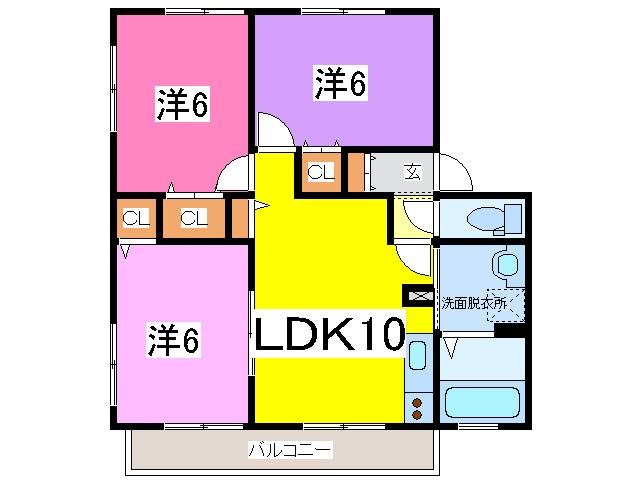 ルピナス 間取り