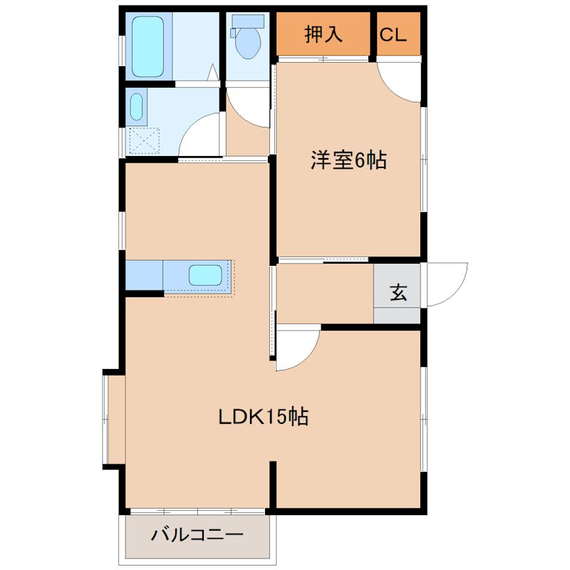 ファミール弓削 間取り