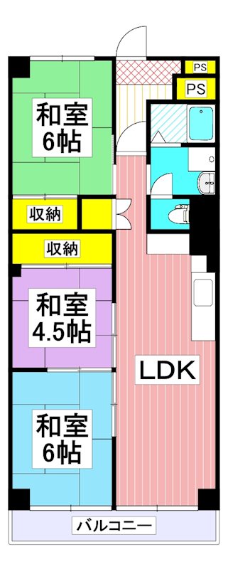 水前寺ビル東棟 間取り