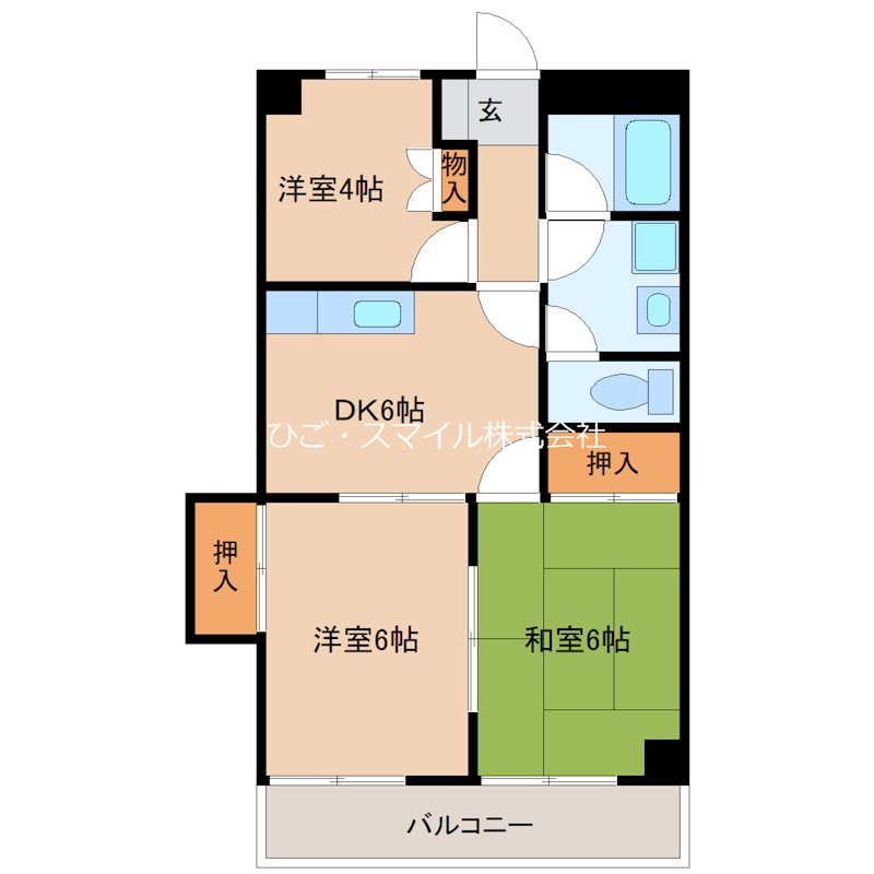 ＮＳマンション 間取り