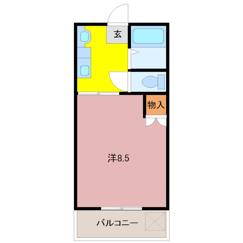 ラ・メック　エデン 間取り
