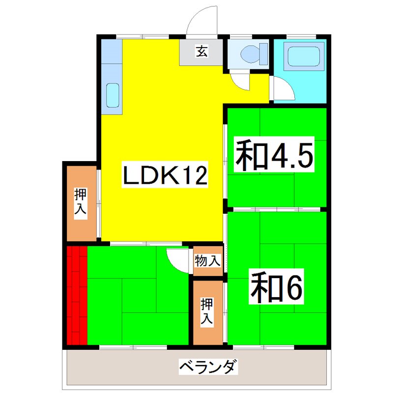 徳永ビル 間取り