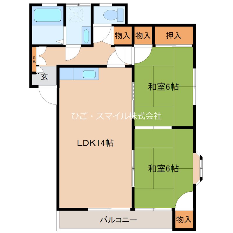 メゾンＡＮＹ 間取り