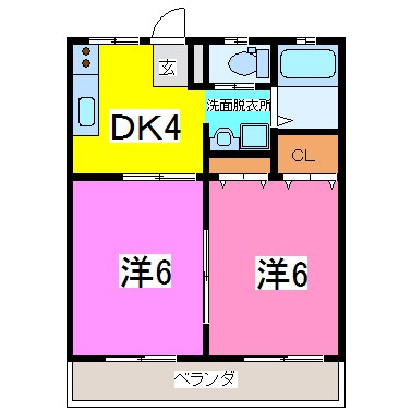 メゾンWEED 間取り