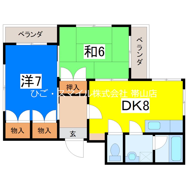 カミングビル 間取り