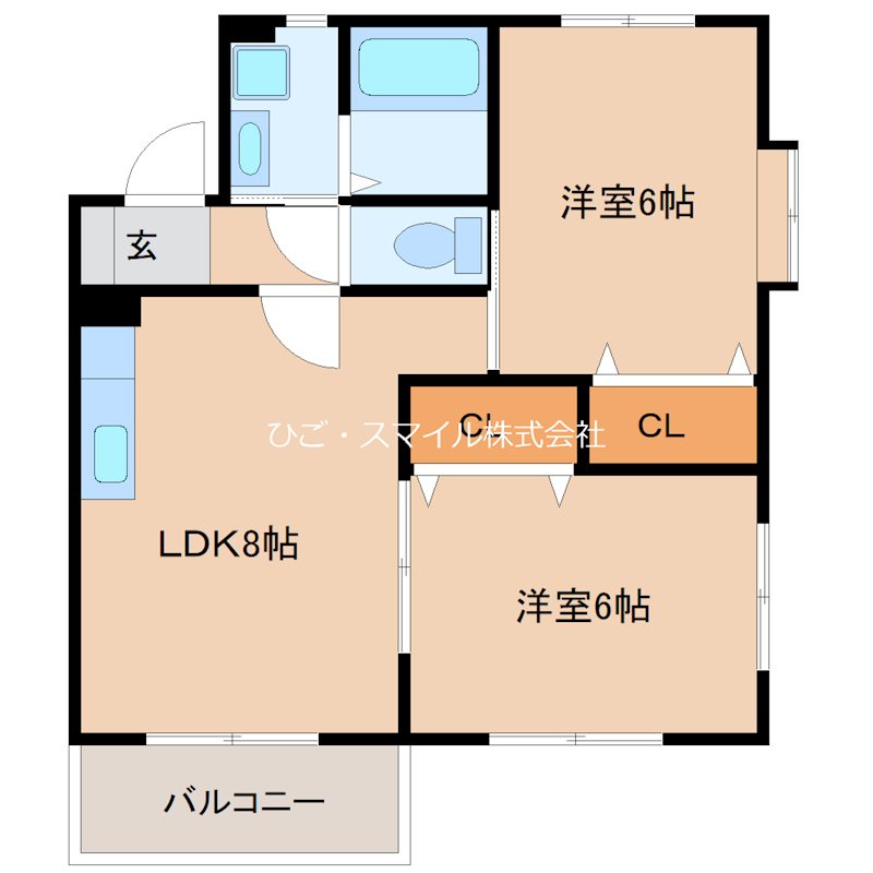 ベルハウス出水 間取り