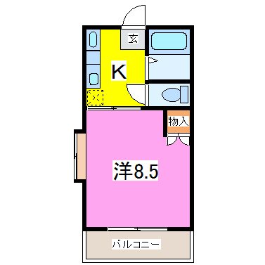 ラ・メック　エデン 間取り