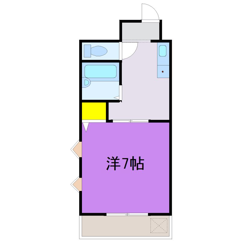 パレドール健軍 間取り