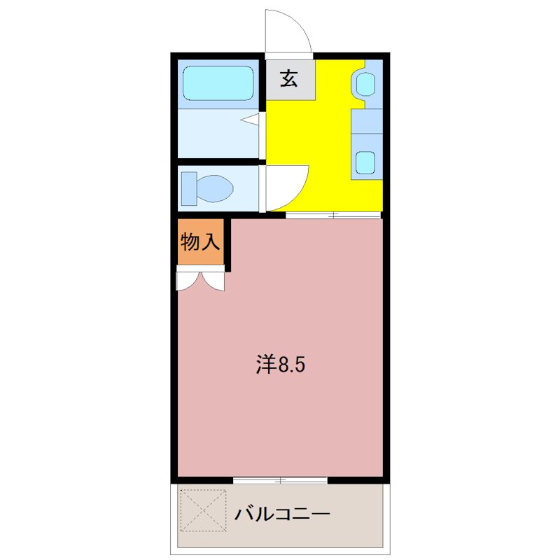 ラ・メック　エデン 間取り